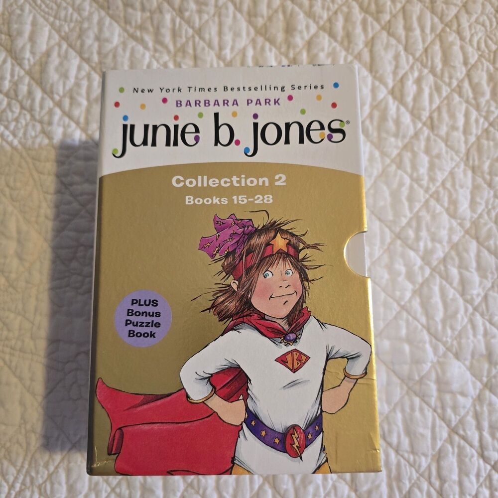 Junie B. Jones Collection 2 Box Set Books 15-28 Plus Bonus Like New